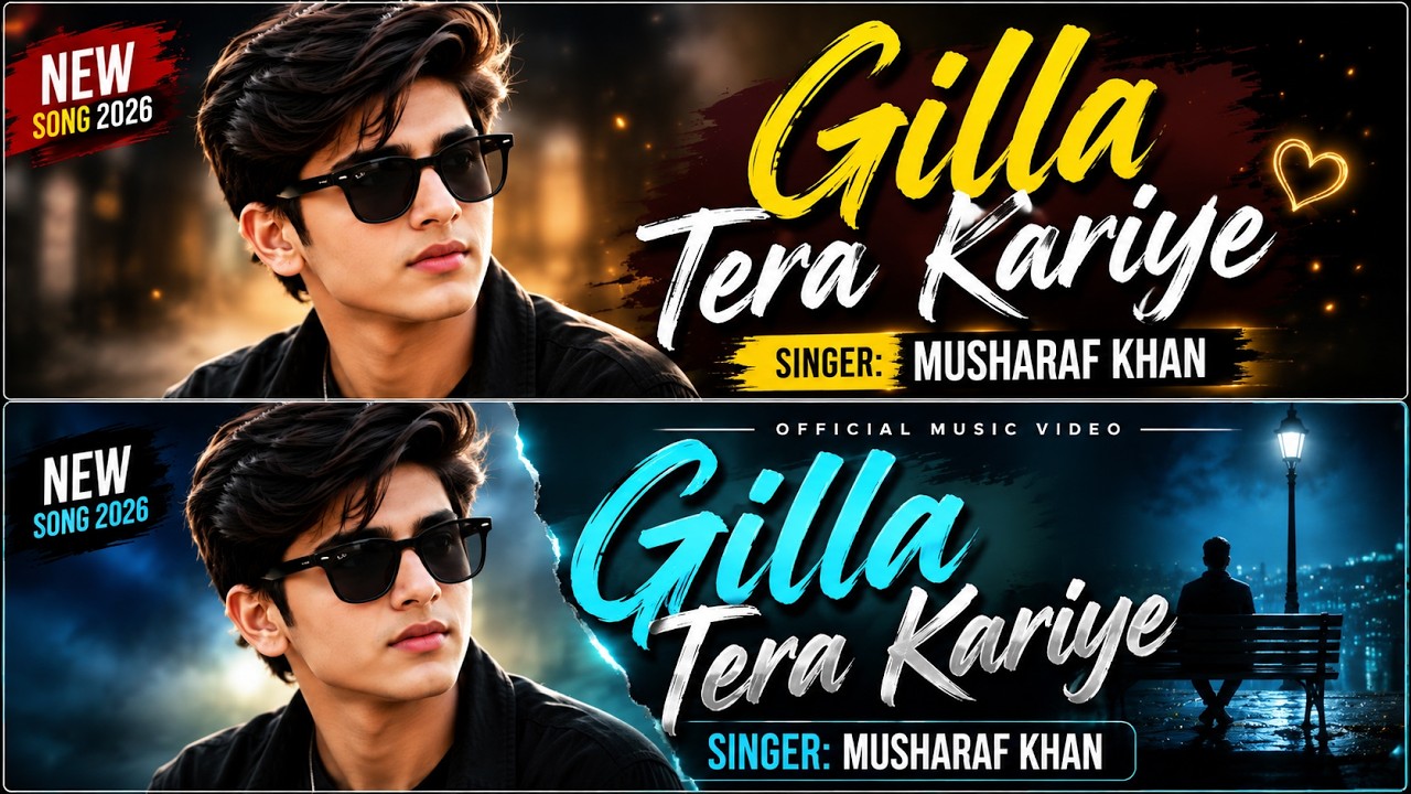 Gilla Tera Kariye | Musharaf Khan | Official Music Video 2026