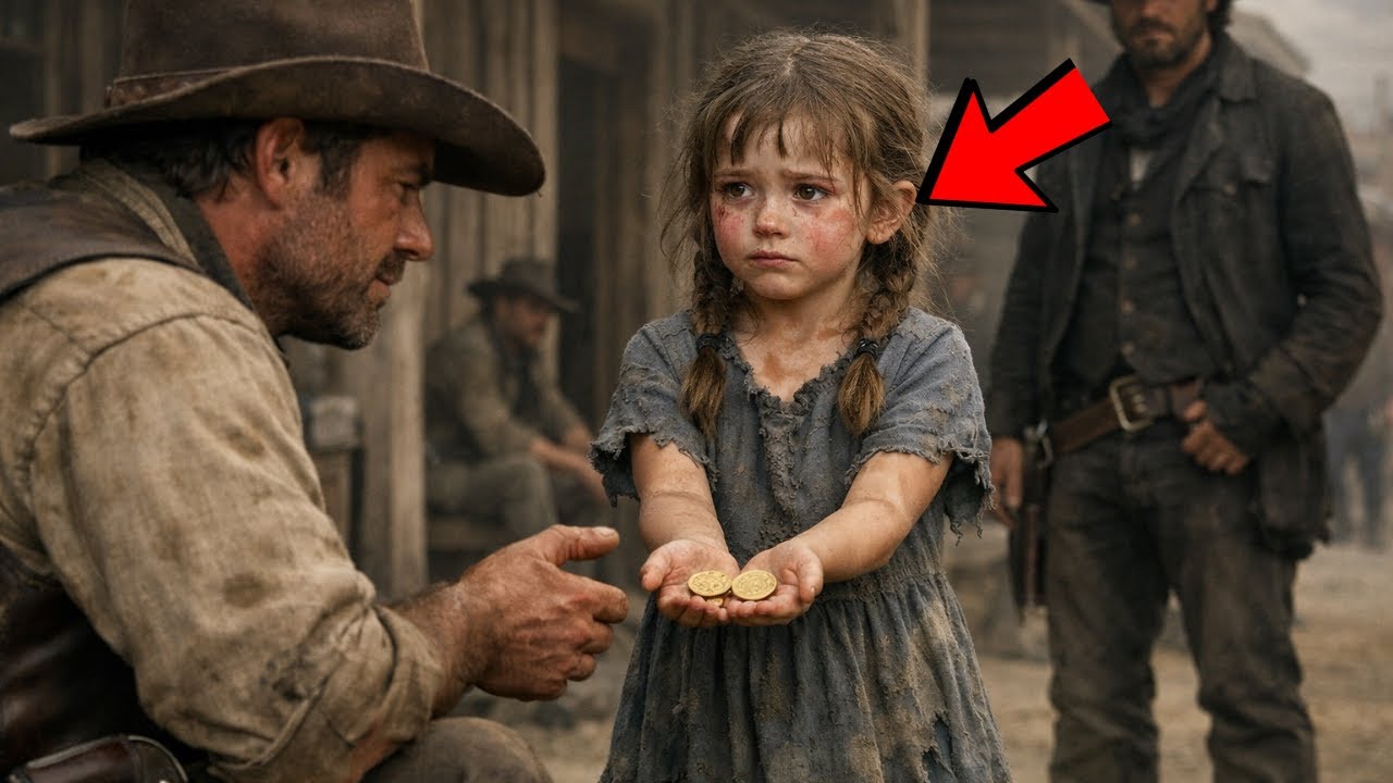 7 Year Old Girl Paid The Outlaw $2 in Gold To save Her Mother -HE Cried When He Saw What was In Her.