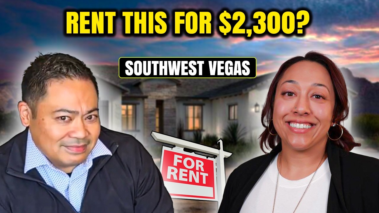 $2,300 Rental in Southwest Las Vegas?! Solar + 3 Bedrooms