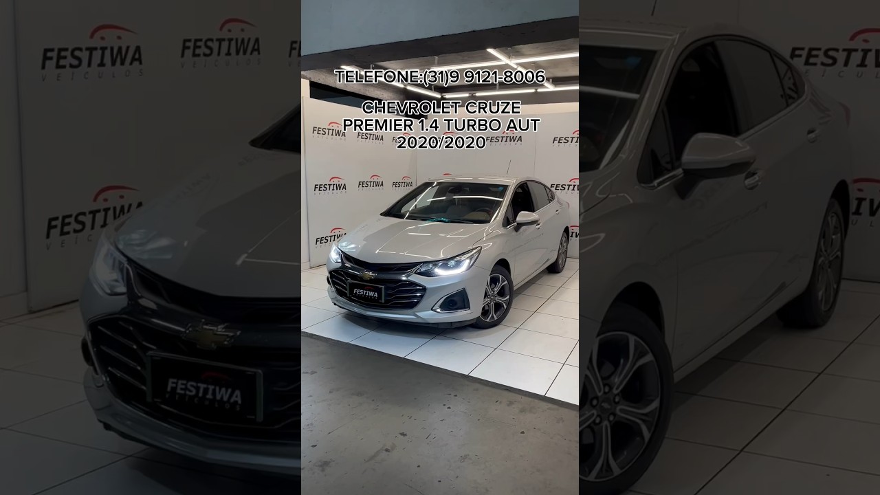 CHEVROLET CRUZE PREMIER 1.4TURBO AUT 2020/2020 #chevrolet #cruze #carros #seminovos #festiwaveiculos