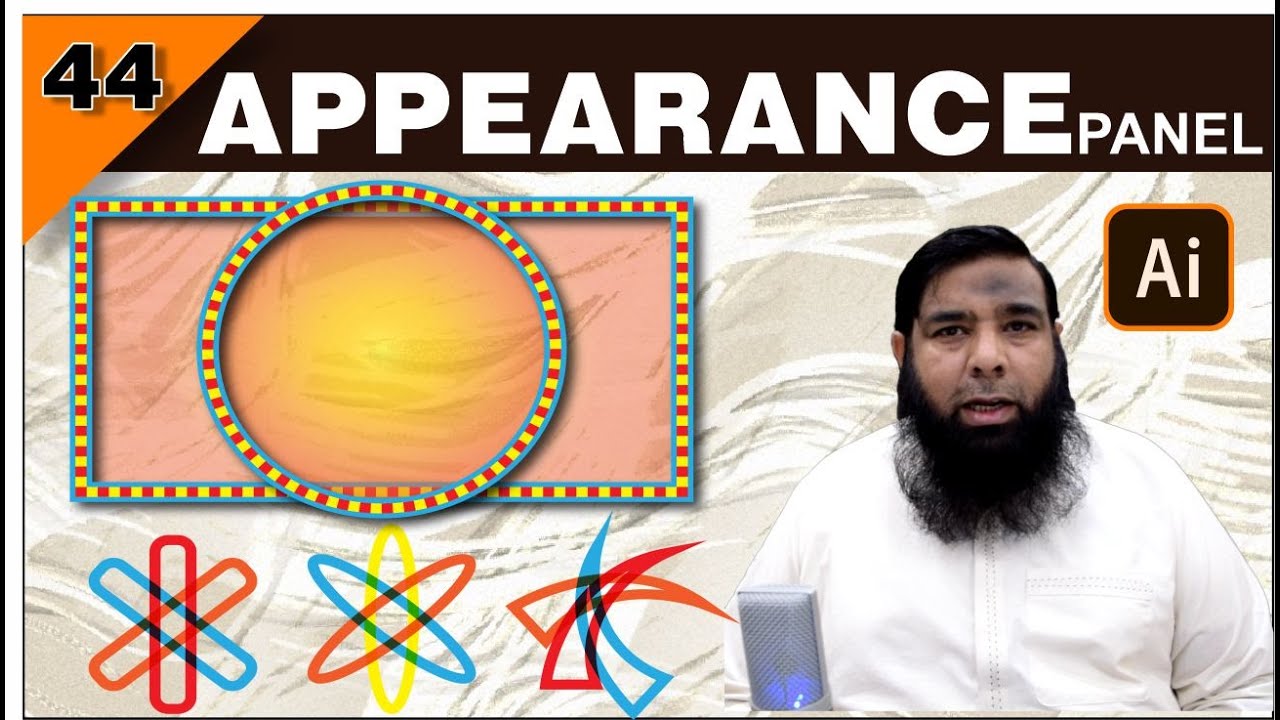 Adobe Illustrator Training - Class 44 - Appearance Panel in illustrator.