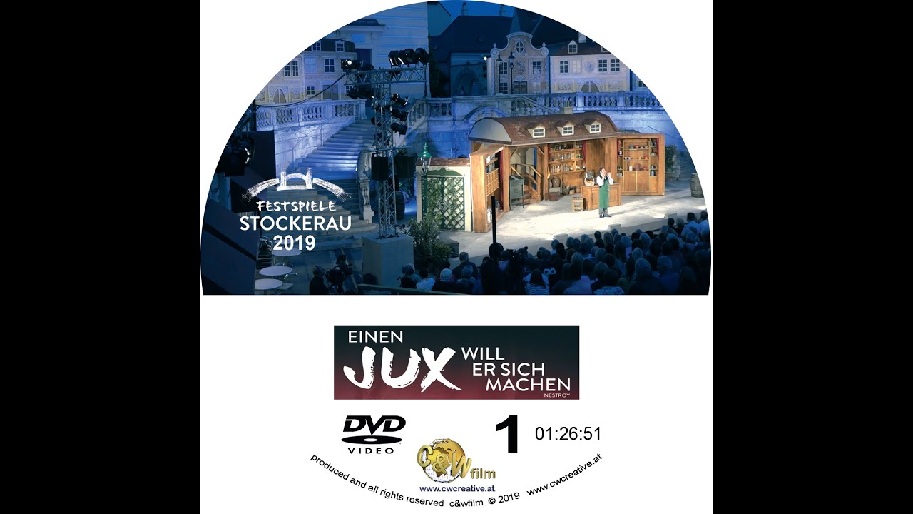 FESTSPIELE STOCKERAU 2019    EINEN JUX WILL ER SICH MACHEN TEIL 01