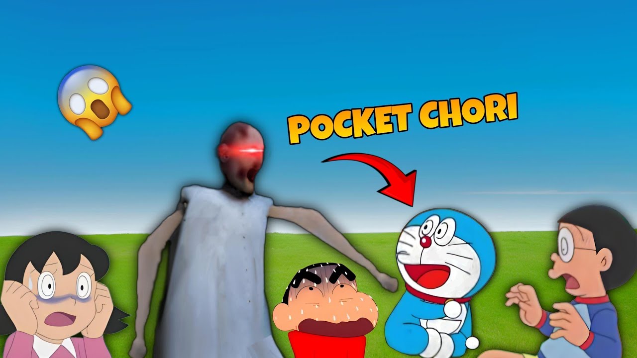 Granny Steal Doraemon Pocket 😱 Granny vs Doraemon
