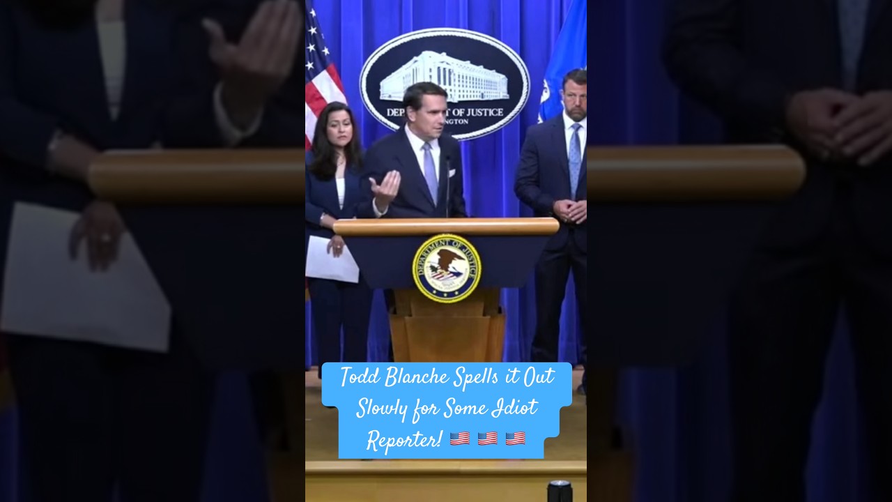 Тодд Бланш разжевывает всё для недалекого репортера! 🇺🇸 🇺🇸 🇺🇸