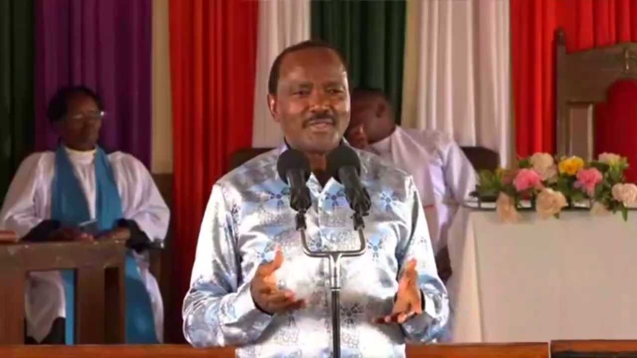 MIMI KALONZO MUSYOKA HIO KITI YA RAISI NITAKUWA MAPEMA HAKUNA WA KUNITISHISHIA SASA.