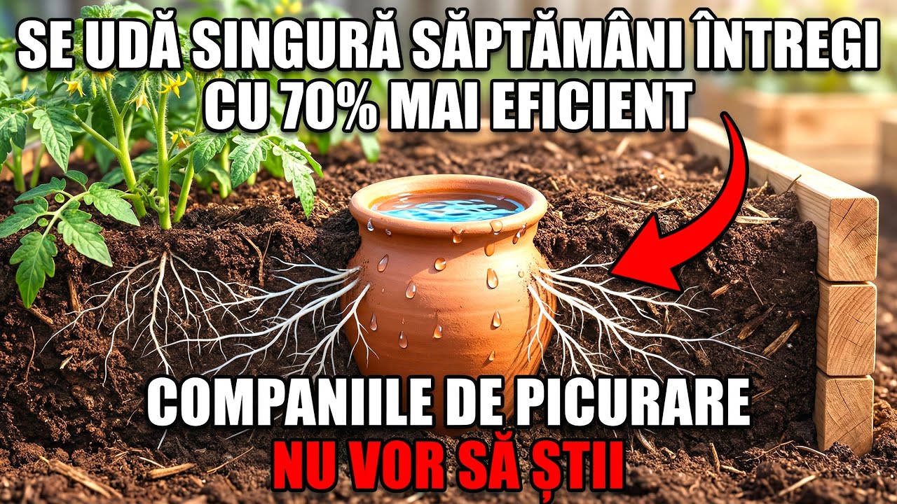 Uită De Udatul Grădinii Săptămâni Întregi Cu Acest Sistem Vechi De 4.000 De Ani