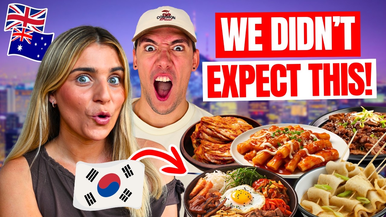 Brits React to Korean Food in Australia!?