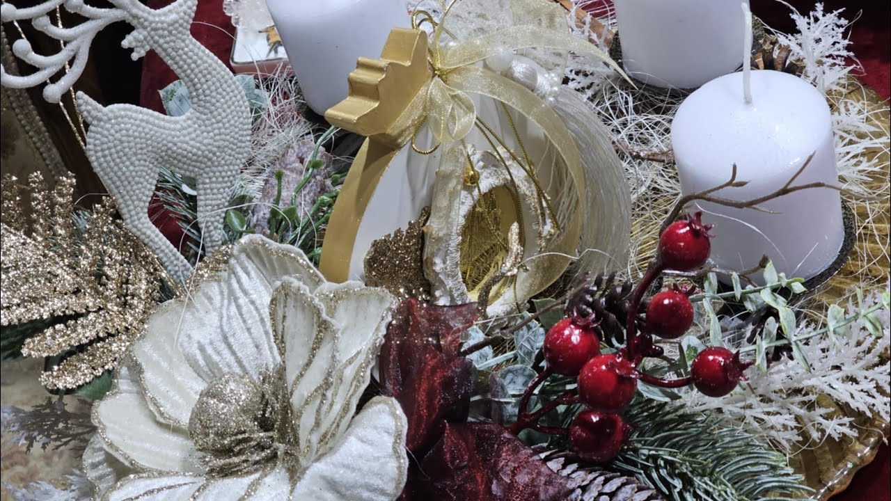 Christmas Glow Centerpiece