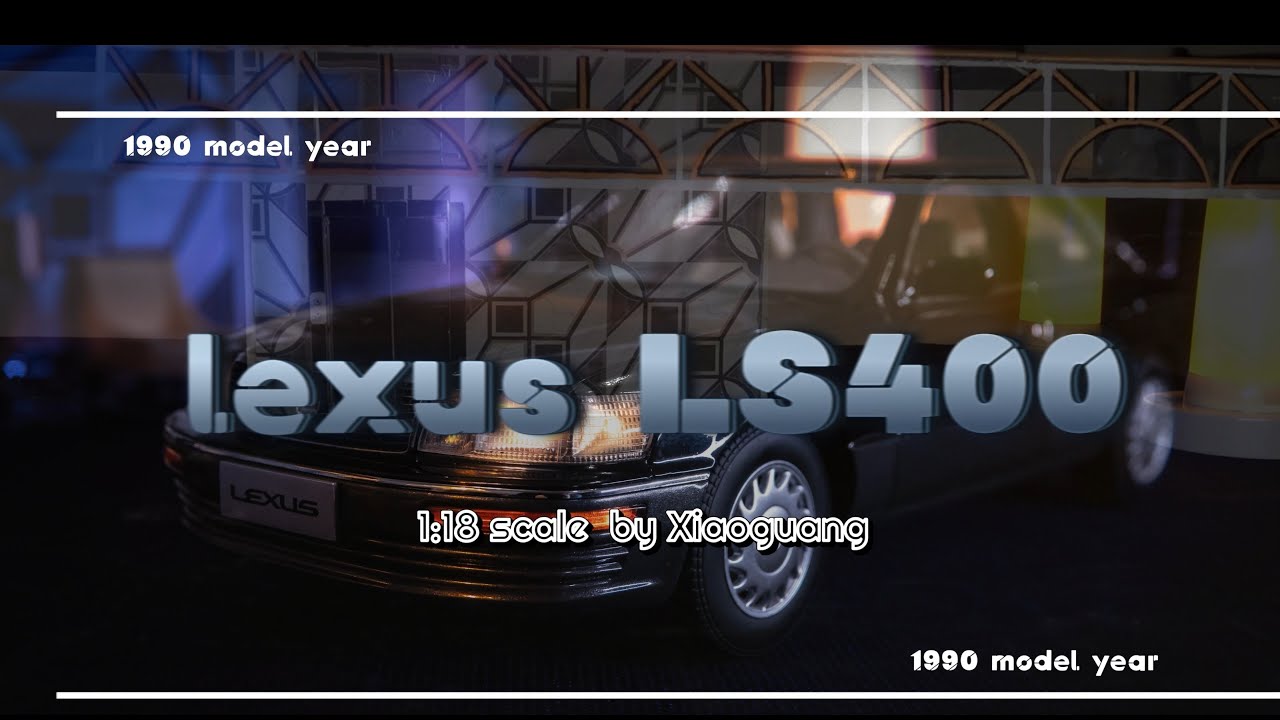 lexus LS400 made by Xiaoguang 1:18 scale