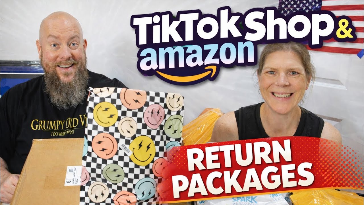 OPENING TikTok Shop and Amazon Return MYSTERY Packages