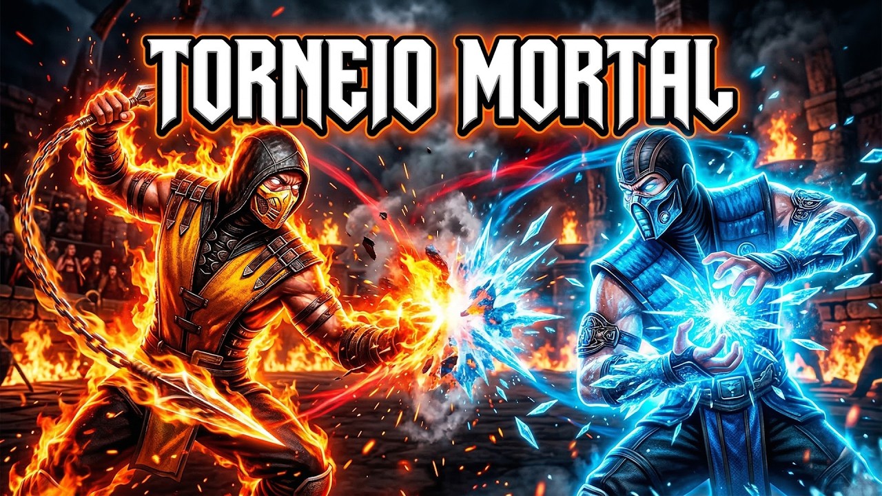 🏆 TORNEIO MK9 AO VIVO! O Bicho Vai Pegar no Komplete Edition 💀🔥