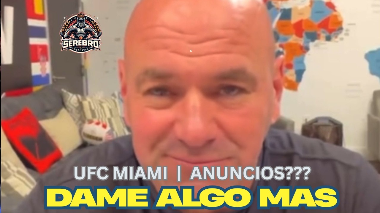 🔥 UFC Miami necesita más estrellas: ¿Cartelera floja para una ciudad tan exigente?