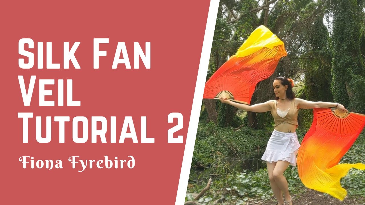 Silk Fan Veil Tutorial 2