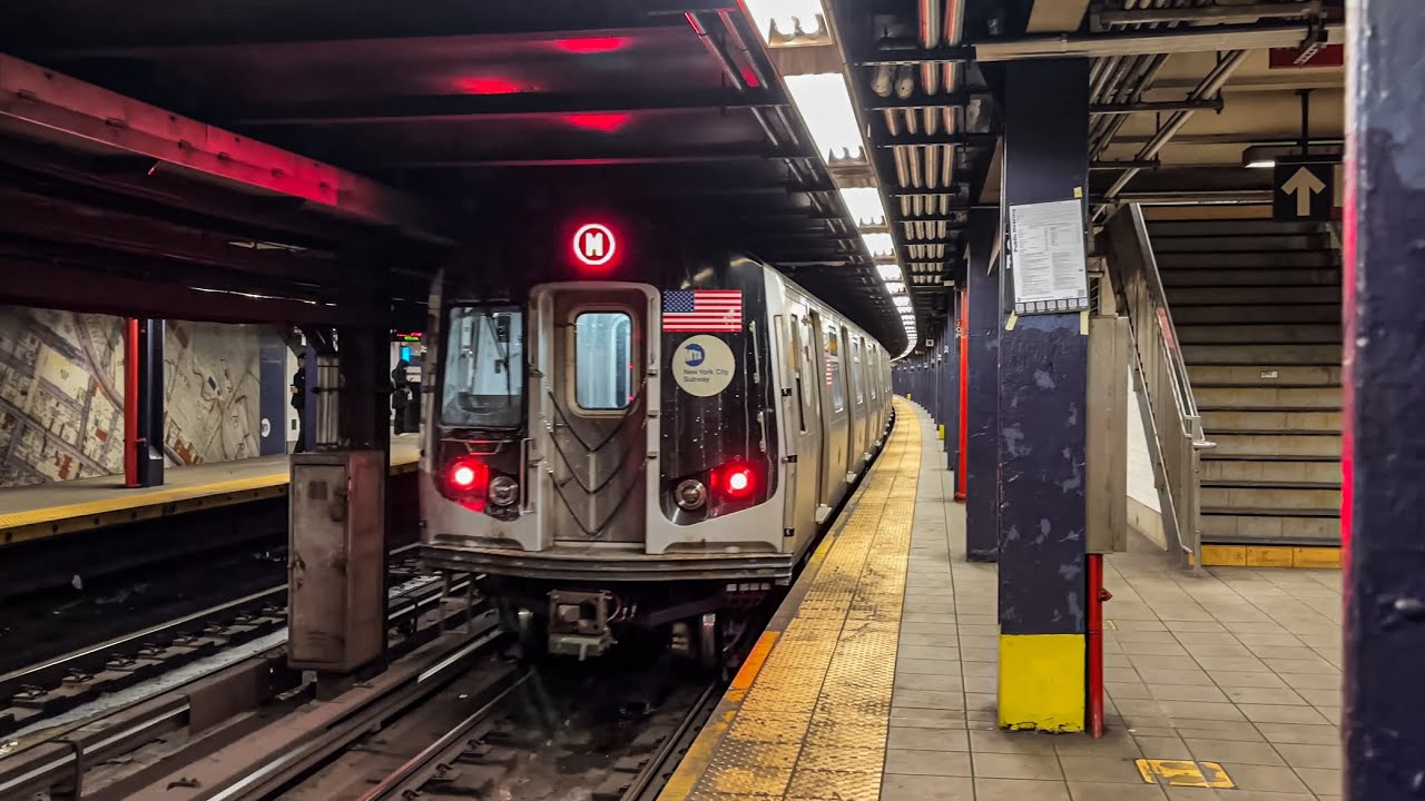 IND Queens Blvd: (E) Exp & (M)(R) Lcl Trains @ Queens Plaza