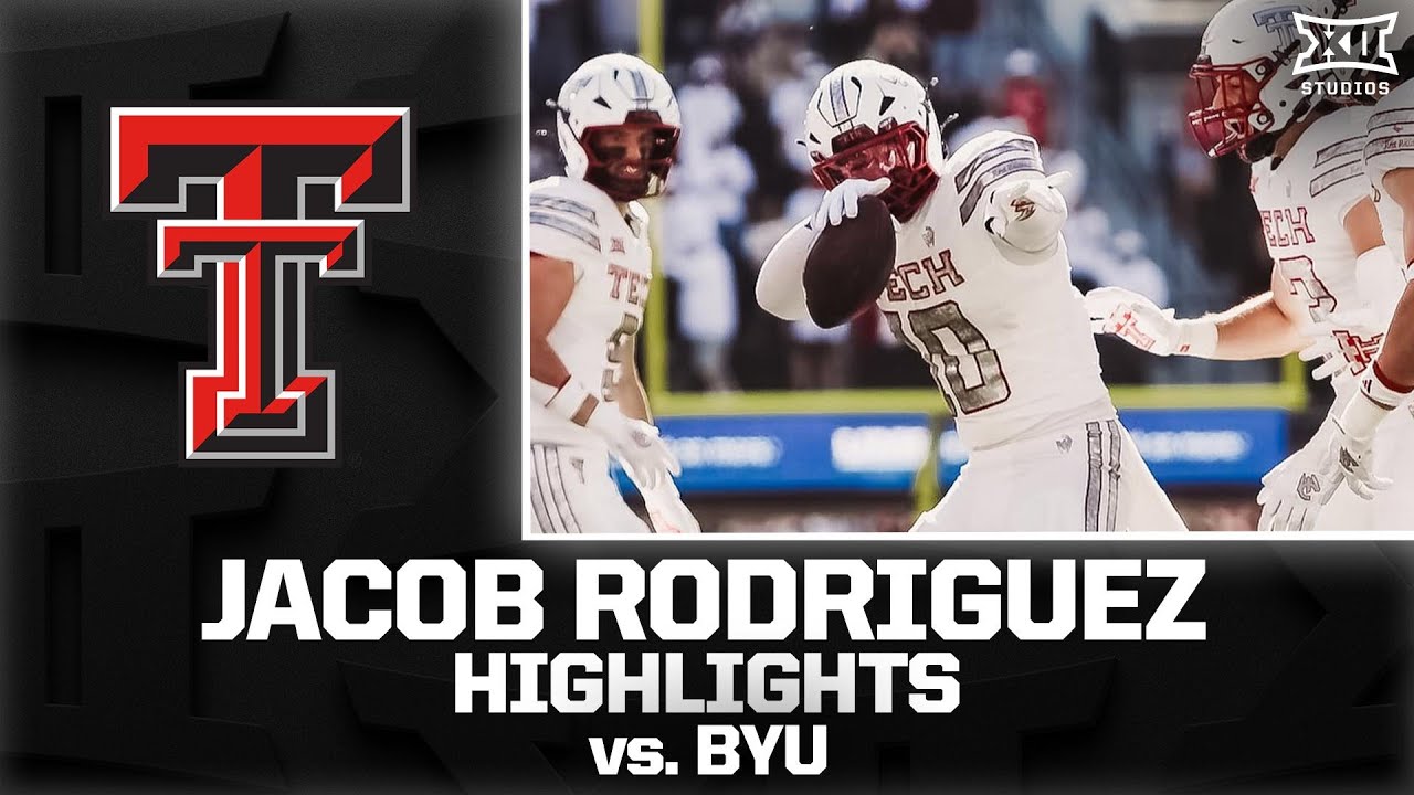 Jacob Rodriguez SHOWS OUT vs. #7 BYU | 2025 Big 12 Football