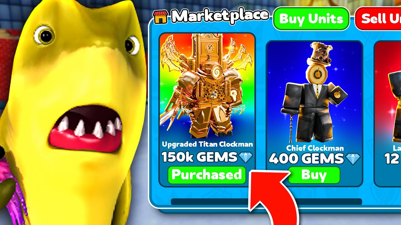 The NEW CLOCK EVENT Units in Toilet Tower Defense!