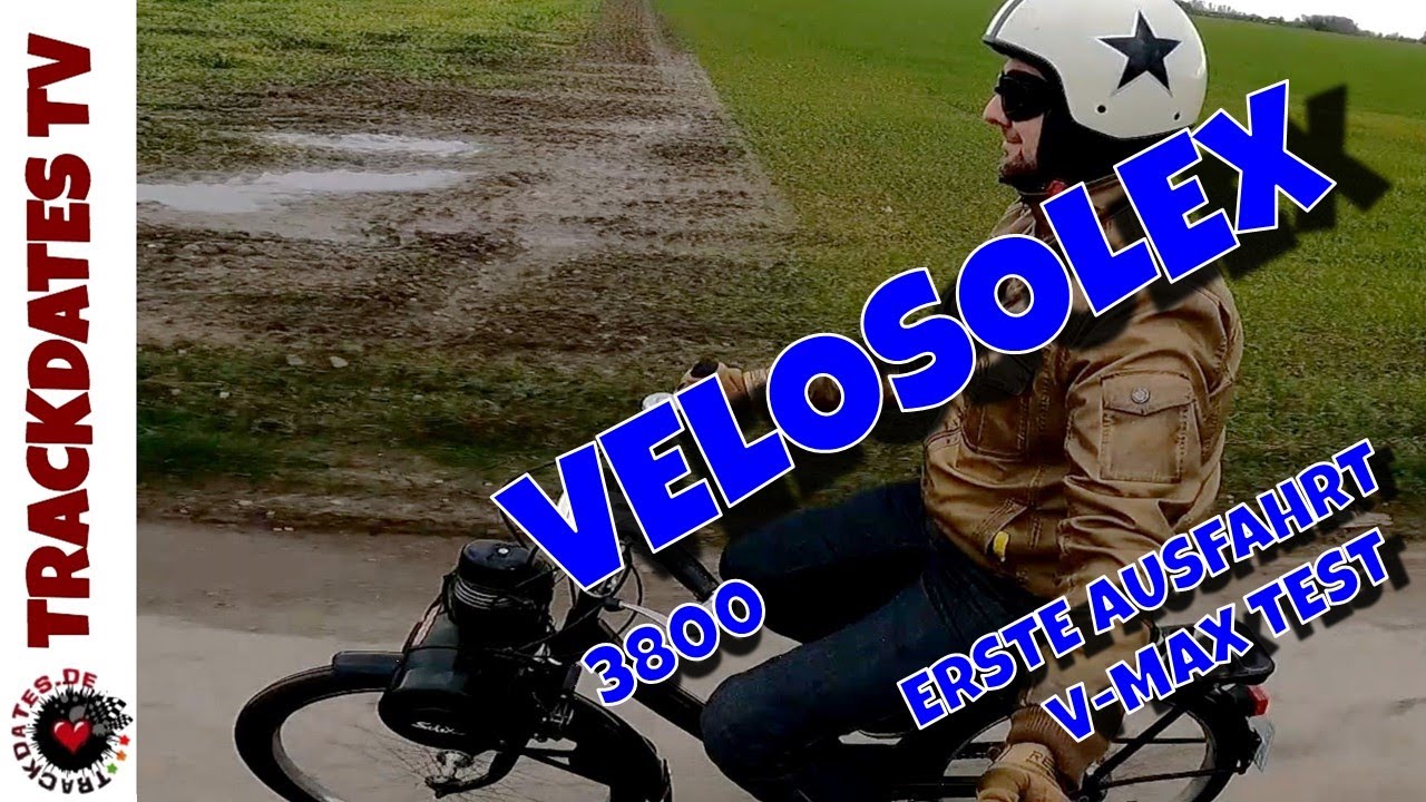 MOTOBECANE VELOSOLEX 3800 | ERSTE TESTFAHRT | V-MAX TEST