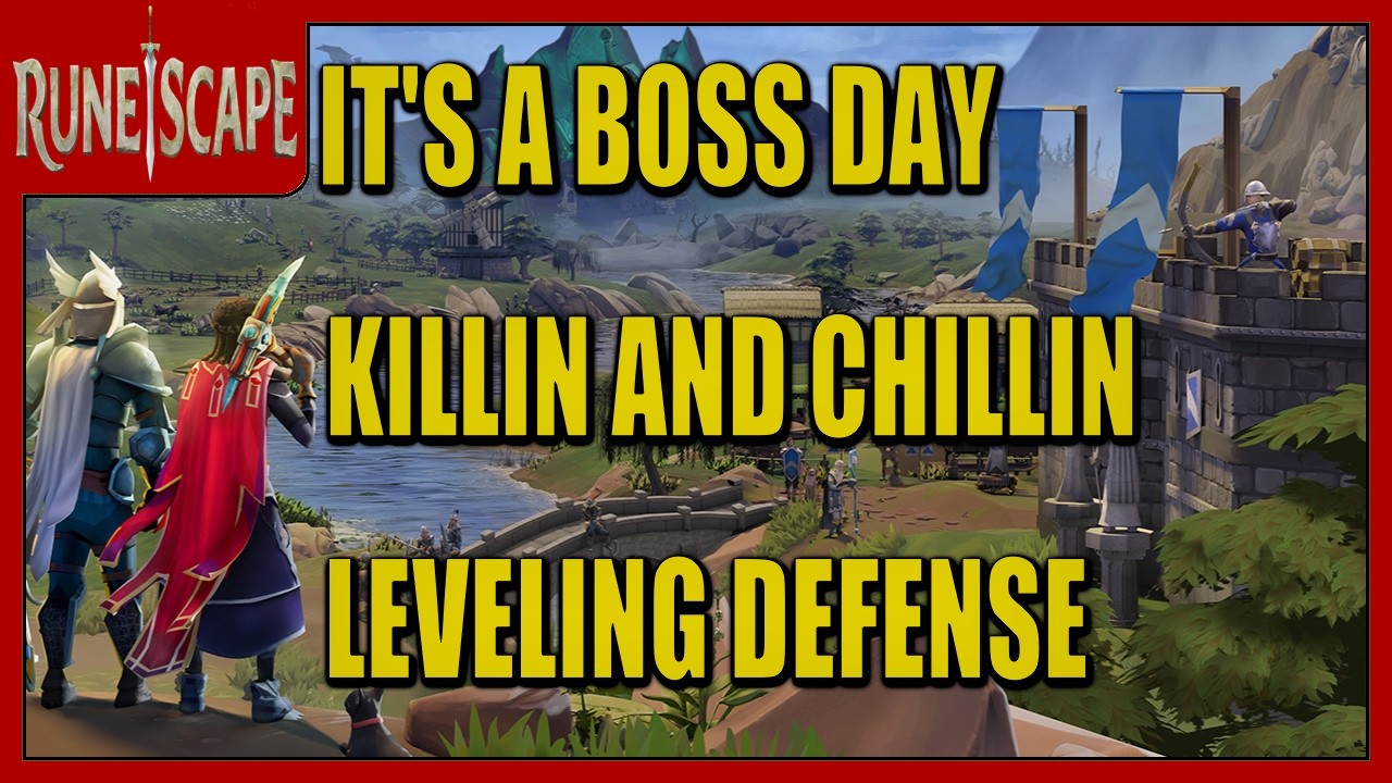 Runescape Live: Feeling like a murder hobo. Gonna kill some bosses and get some sweet sweet loot.