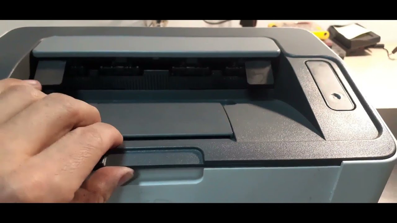 ⚠️Problem with #HP 107A printer. Warning lights flash.