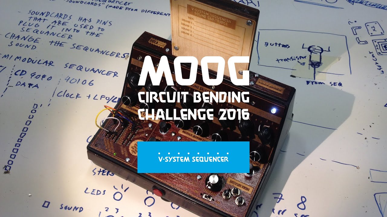 Moog Circuit Bending Challenge 2016 (the Winner)