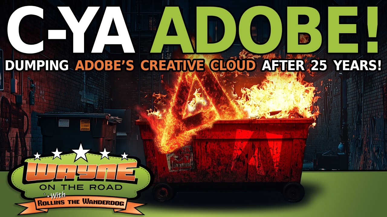 Dropping Adobe Creative Cloud After 25 Years! - What I'm Using Now
