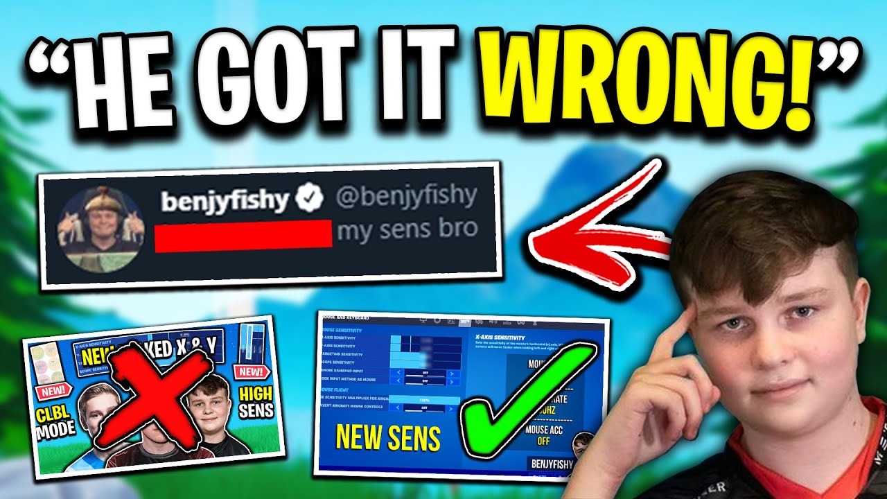 I messed up a Pro Player Update.. (Benjyfishy DM'd Me)