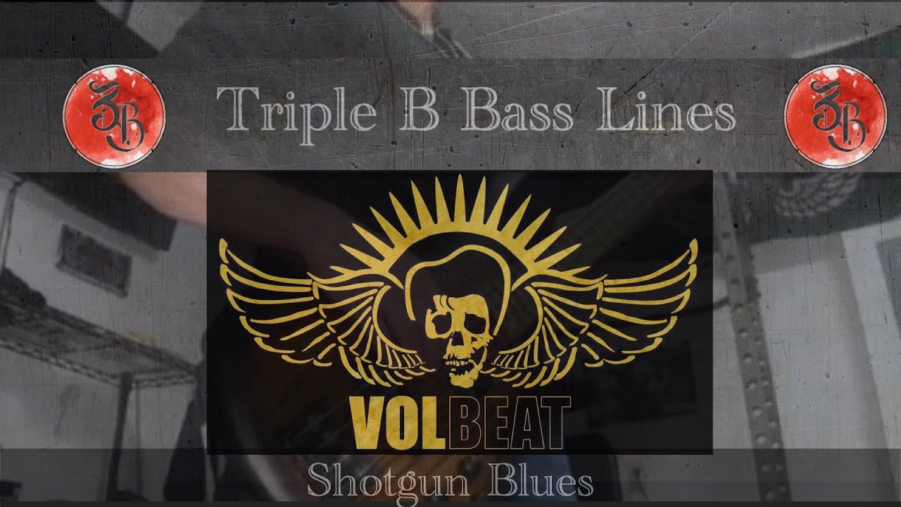 Volbeat   Shotgun Blues Bass Cover with Tabs