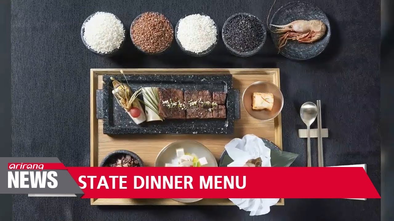 State dinner menu seeks to suit both presidents' tastes and fuse different ingredients