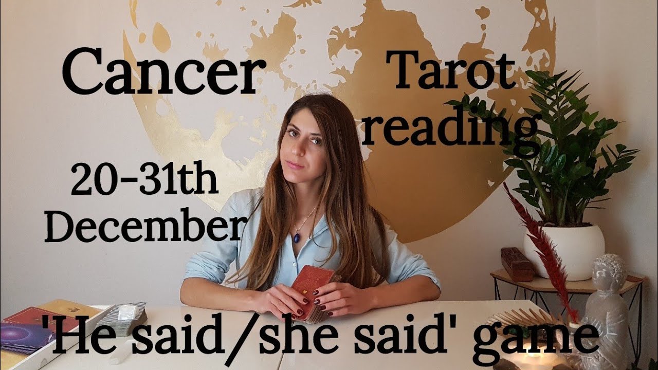 CANCER - A NEW CHAPTER IS AROUND THE CORNER! 20-31TH December Love Tarot Reading