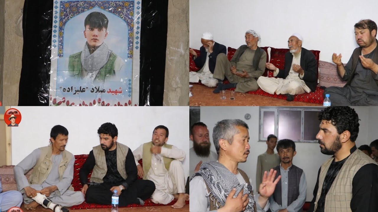 کمک و همدردی با خانواده شهید میلاد عليزاده در انفجار دیروز دشت برچی