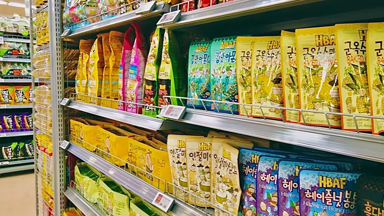 [4K SEOUL] Экскурсия по Lotte Mart в Сеульском вокзале, торговое место для туристов