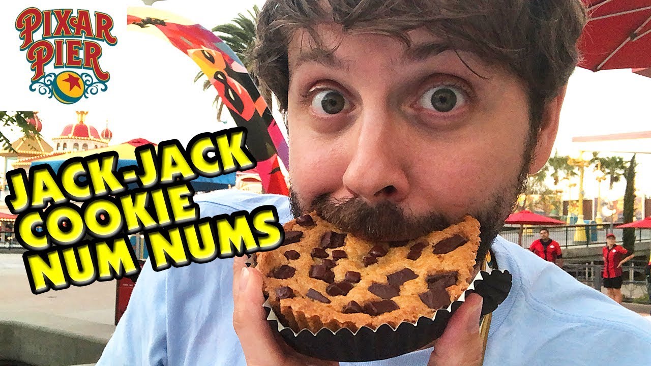 Jack-Jack Cookie Num Nums!!! Pixar Pier Food!