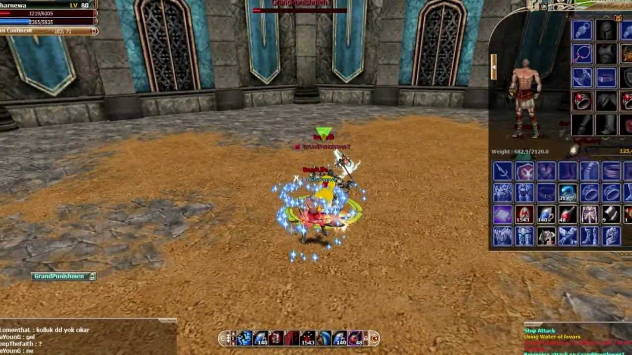Knight Online ionia 83 lvl warrior- 1mSharnewa vs movie I