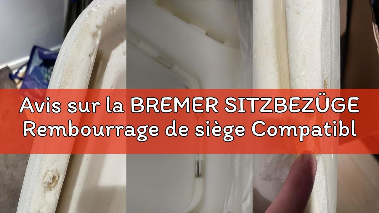 Avis sur la BREMER SITZBEZÜGE Rembourrage de siège Compatible avec Opel Vivaro A à partir de 2001-20