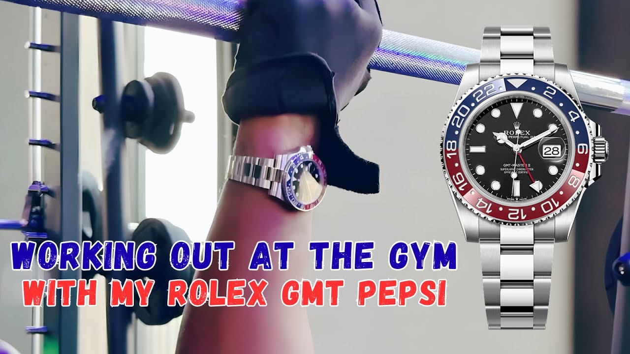 Беру свои Rolex Pepsi в спортзал | Часы в естественной среде | Стальные спортивные часы для спорта