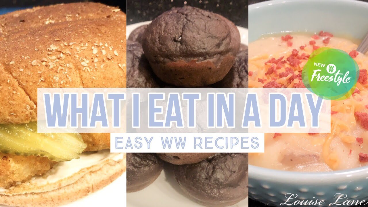 WHAT I EAT IN A DAY | WW  FREESTYLE RECIPES