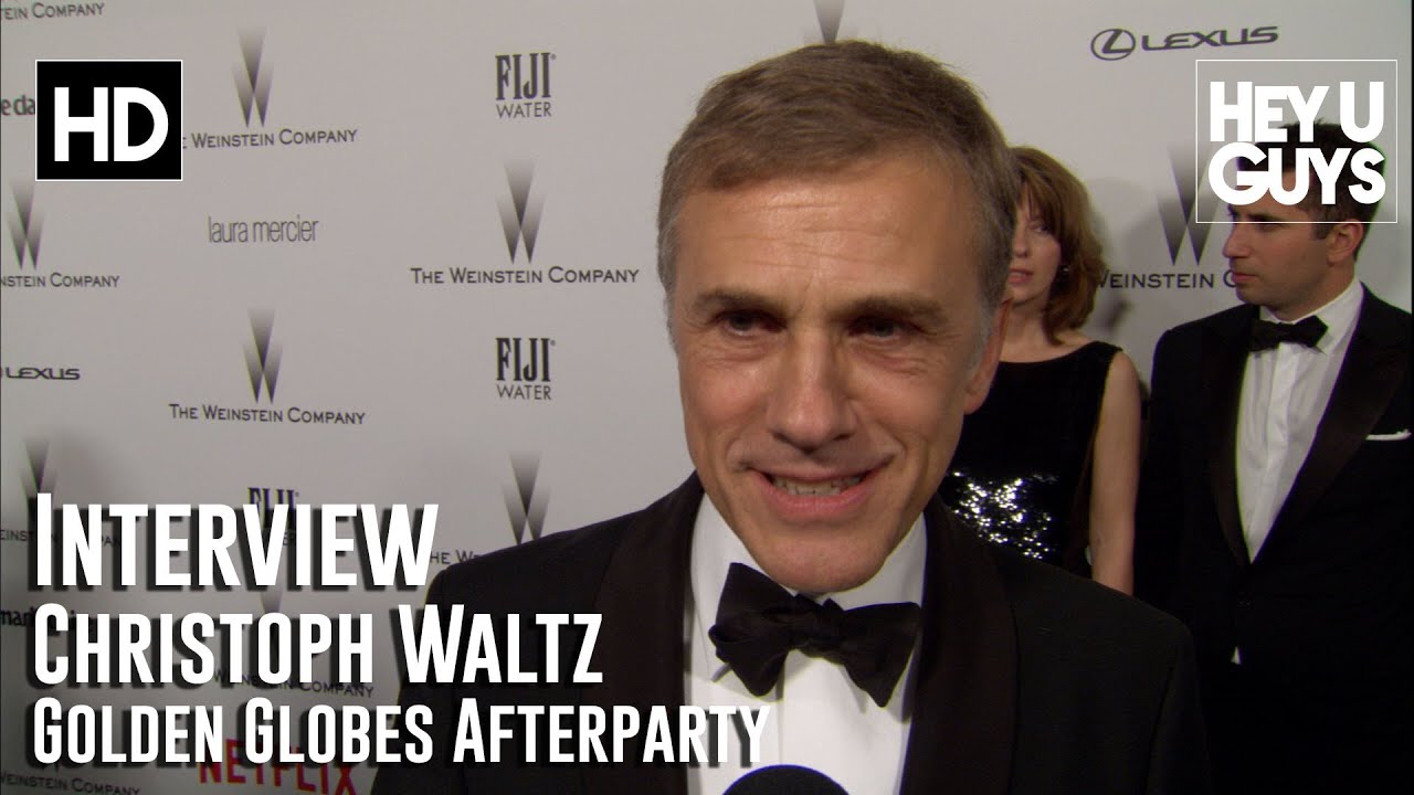 Christoph Waltz Interview (Big Eyes) - Golden Globes 2015