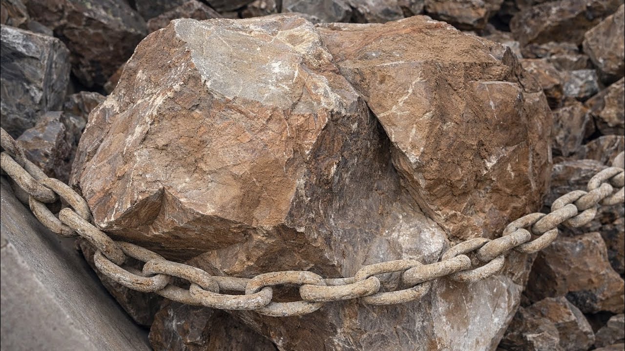 BIG ROCK 🪨 Crusher Machine - FULL Powerfull Process A Giant in Action-Big Rock Crushing#asmrvideo 
