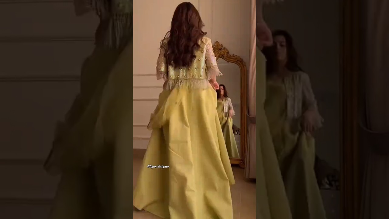 Viral Katan silk plain dress with fancy jacket💫🔥 #tiktok #fashion #dress #pakistan #🌷🌷🌷