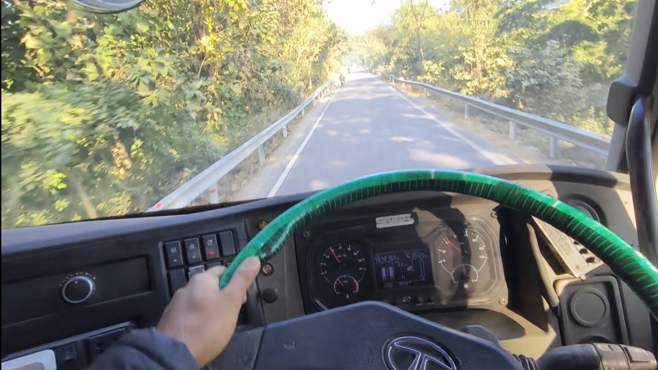 Narrow Mountain Roads & Deep Valleys | Real Driving Experience