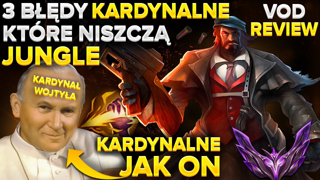 3 błędy KARDYNALNE które niszczą gre- VOD Review Graves/Viego Master JGL