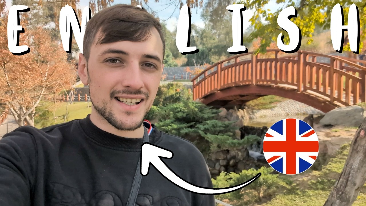 Learn Real-Life British English - In A Japanese Garden! 🇯🇵! | English Comprehensible Input