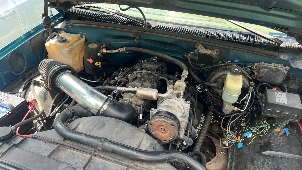 Установка кондиционера на мой LS Swapped OBS Часть 1