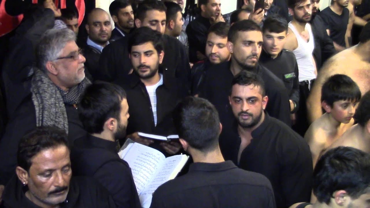 Shab E Asura Shazada Ali Akbar A.S. 9th Muharram Anjuman E haideria 2014