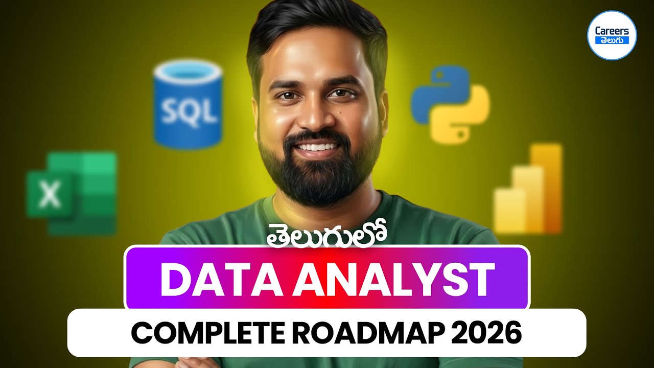 2026 లో Data Analyst ఎలా అవ్వాలి? | Salary, AI Impact & 6 Months Roadmap (Telugu) by Mohan KTK