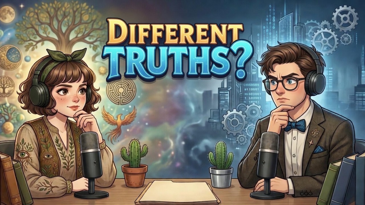English Podcast for Easy English Conversation|Why Do People Believe Different Truths?