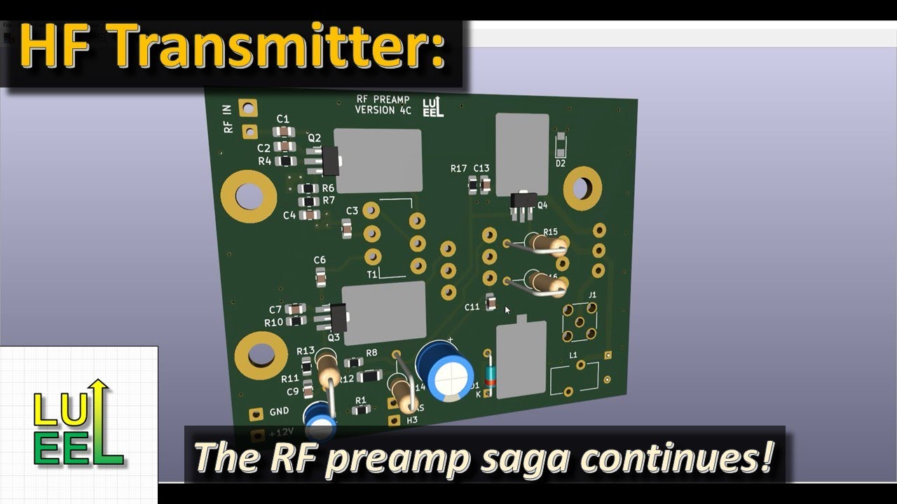 HF Transmitter Improvements: The RF Preamp - AGAIN!