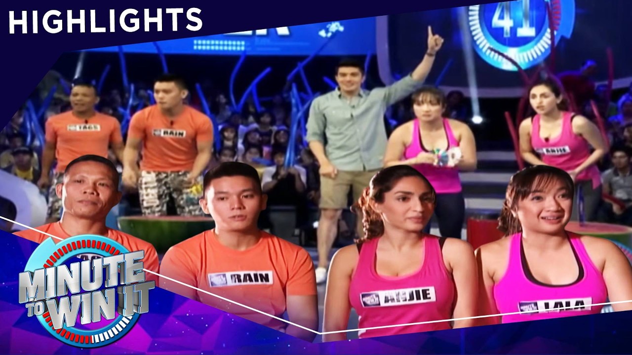Labanan ng MMA Fighters at Belly Dancers sa Head to Head Challenge! | Minute To Win It