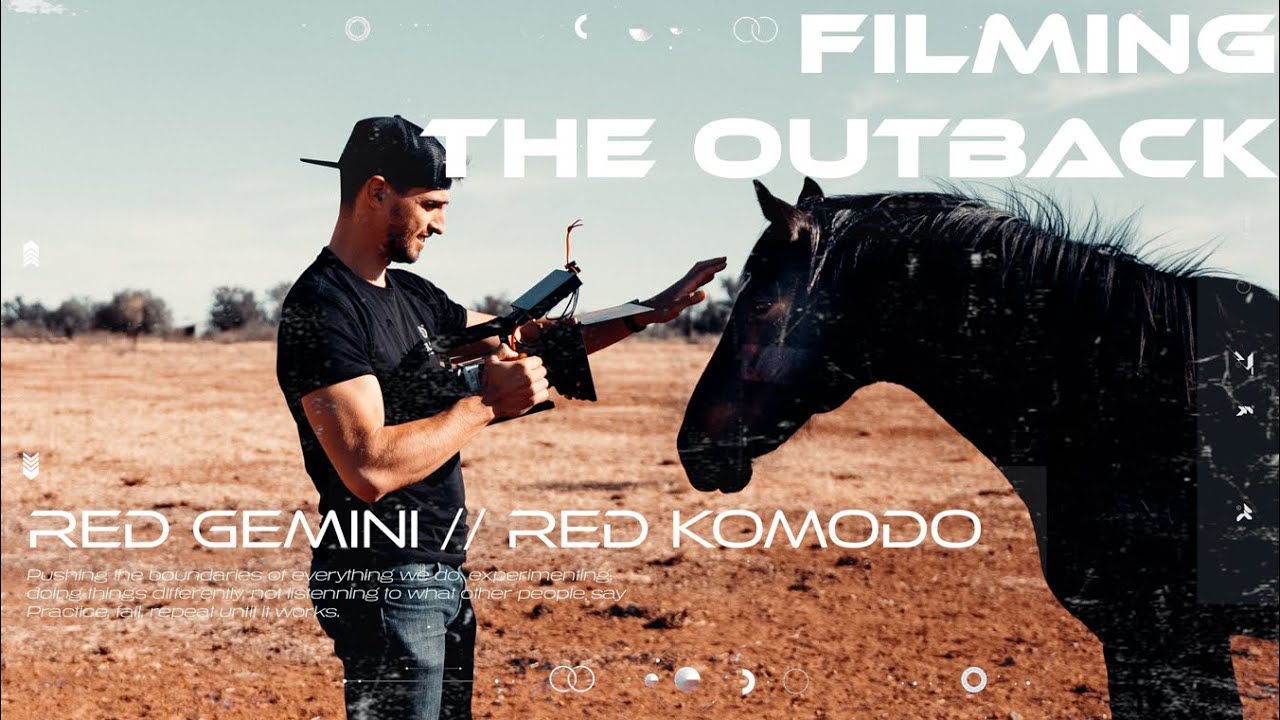 Filming a Commercial on RED Komodo + RED Gemini | Australian Outback Adventure