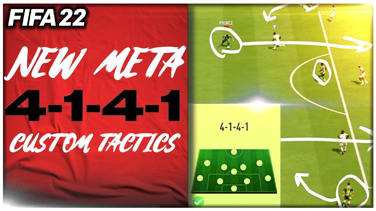 The BEST Formation on FIFA 22 *Post Patch *// 4141 Tactics & Instructions // FIFA 22 Ultimate Team